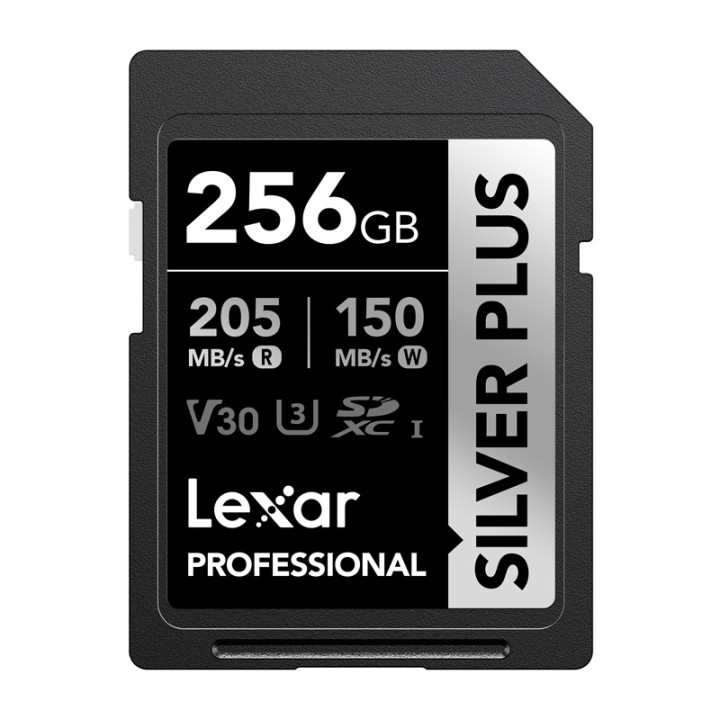 Lexar Professional SILVER PLUS SDXC 256GB atmiņas karte