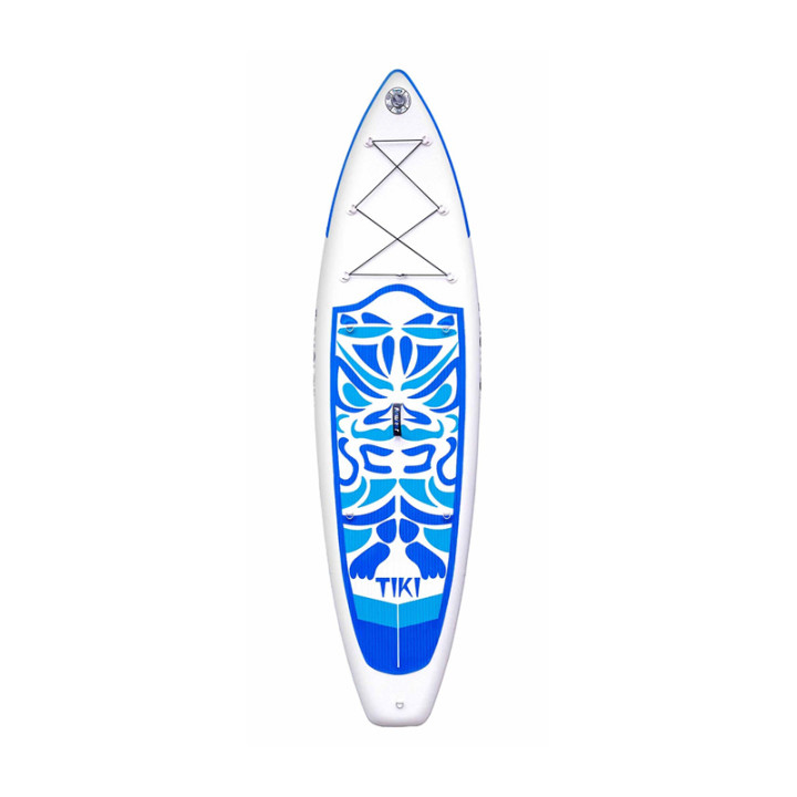 FunWater SUP airēšanas dēlis SUPFW05B Tiki (zili balts)