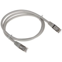Патч-корд RJ45 FTP Cat6 1,0 м серый RJ45/FTP6/1.0-GY