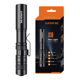 Lukturis Superfire X18, 55 lm, 5 W, 5 režīmi, 38 m
