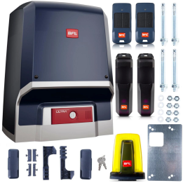 BFT Ares Ultra BT B1000 Bīdāmo vārtu komplekts 24V magnētiskie robežslēdži 1000kg IP44 12m/min