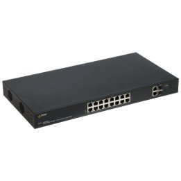 PULSAR SF-116 16-портовый PoE оптоволоконный коммутатор
