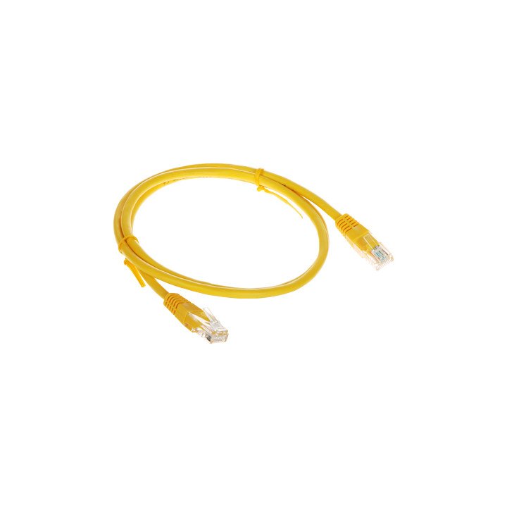 CONOTECH RJ45/1.0-YELLOW 1м Желтый Cat5e Патч-корд