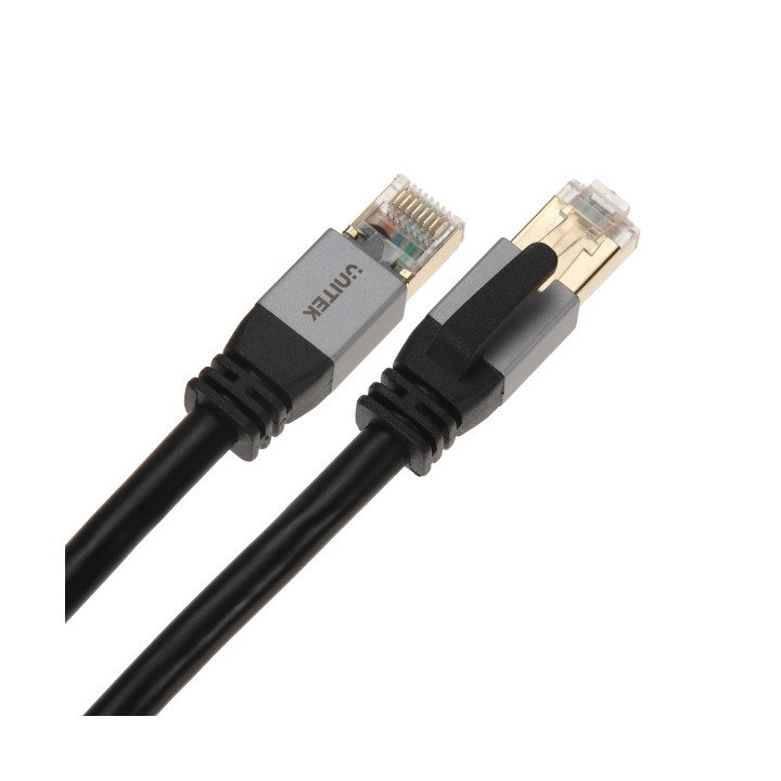 UNITEK C18149AGY03-1M Cat.8 S/FTP RJ45 патч-корд 1м