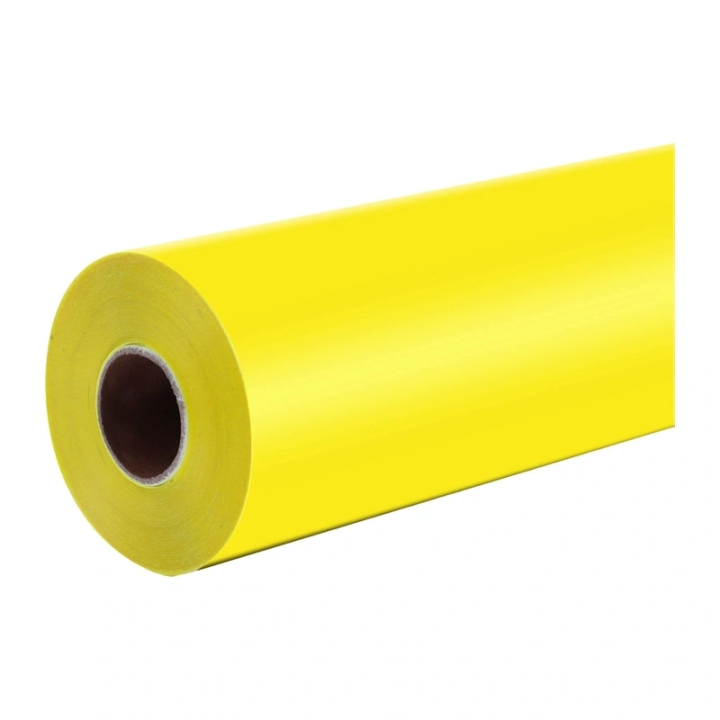 HTVRONT matēta pašlīmējošā plēve, 30,5 cm x 180 cm (citronu dzeltena)