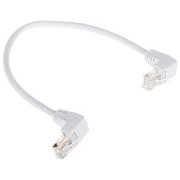 Патч-корд RJ45 0,25 м белый Cat5e RJ45/0.25-KK/W