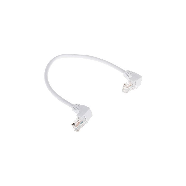 Патч-корд RJ45 0,25 м белый Cat5e RJ45/0.25-KK/W