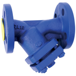 Tīkla filtra figūra 821A DN50 PN16 acs 1mm 45 acs/cm2 pelēkais čuguns max 300°C