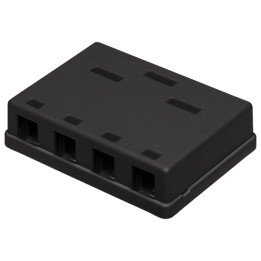 FX4-MULTI/B Keystone Jack RJ45 Черный