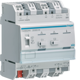 Hager TXA662AN Smart Dimmer 2 kanāli 300W