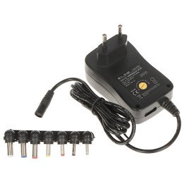 3-12V/2A/BL USB блок питания 5V/12V 2A Синий