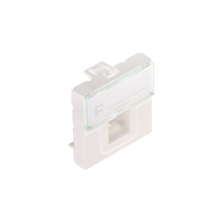 LEGRAND LE-078604 Niloe RJ45 keystone розетка белая