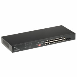 КОММУТАТОР POE TL-SG1218MP 16 PRIEVADŲ + 2X UPLINK + 2X SFP TP-LINK
