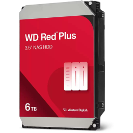 Western Digital WD Red Plus WD60EFPX HDD disks 6TB 3,5" NAS