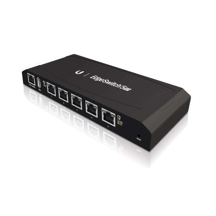 Ubiquiti EdgeSwitch 5-портовый (ES-5XP)