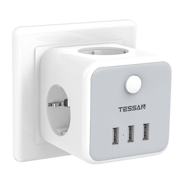 Розетка Tessan TS-301-DE