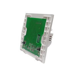 SmartWise B2LN-ZB-NFP 2 grupu Zigbee 3.0 viedais sienas slēdzis ar fiziskām pogām (bez priekšējā paneļa)