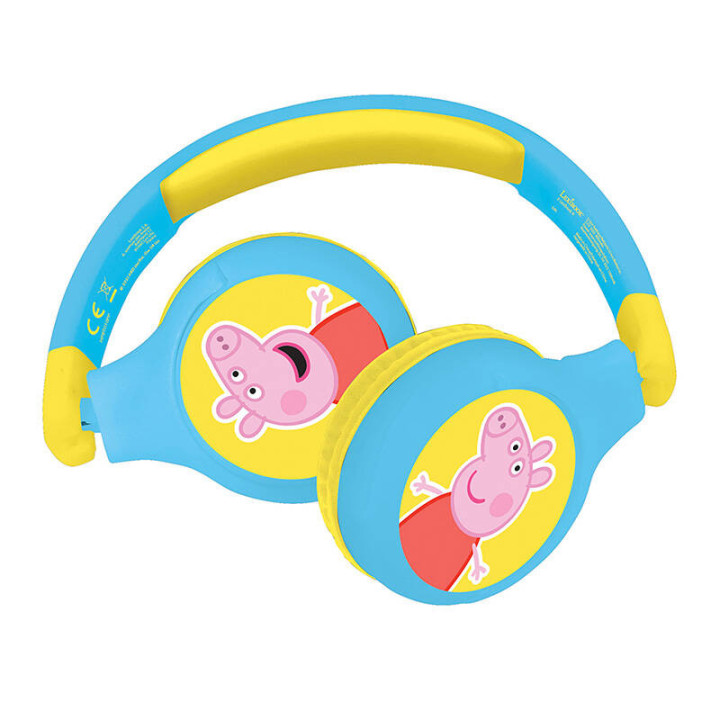 Salokāmas austiņas 2 in1 Peppa Pig Lexibook