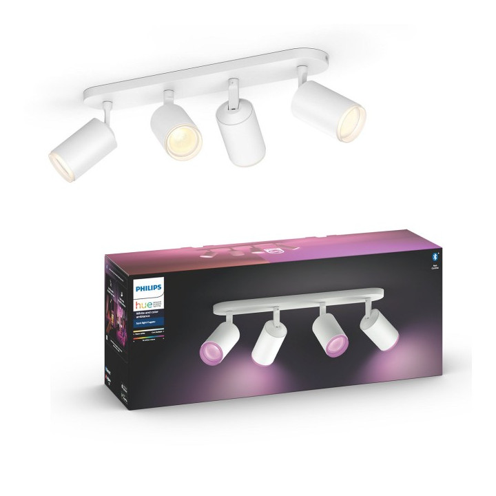 Philips Hue Fugato пластина/спираль белая 4x5,7 Вт
