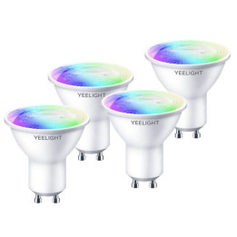 Yeelight GU10 W1 (krāsu) 4 gab