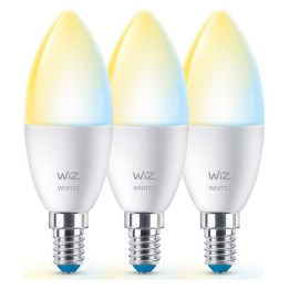 WiZ,Svece,4,9W,2700-6500,C37,E14,3gab gaismas avots