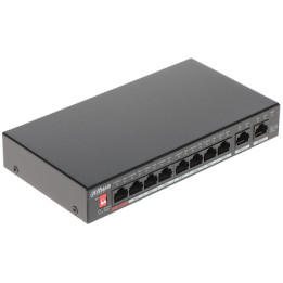 INDUSTRIĀLAIS POE SLĒDZIS PFS3010-8GT-96-V2 8-PORT DAHUA