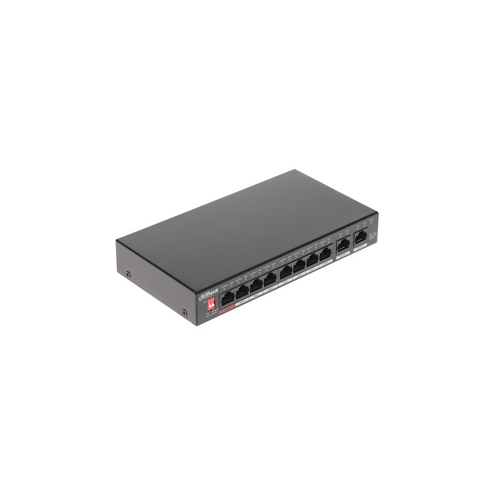 INDUSTRIĀLAIS POE SLĒDZIS PFS3010-8GT-96-V2 8-PORT DAHUA