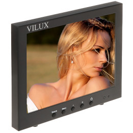 MONITORS VGA, VIDEO, HDMI, AUDIO, TĀLVADĪBAS PULTS VMT-100M 9,7 collu VILUX