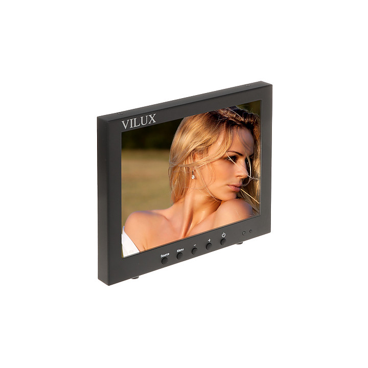 MONITORS VGA, VIDEO, HDMI, AUDIO, TĀLVADĪBAS PULTS VMT-100M 9,7 collu VILUX