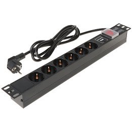 Кабельный органайзер 19" 1U L19/6VP