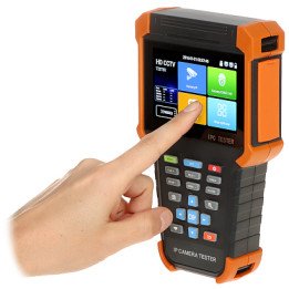 DELTA TESTER CS-HB-30H CCTV testeris Wi-Fi RS-485 PoE