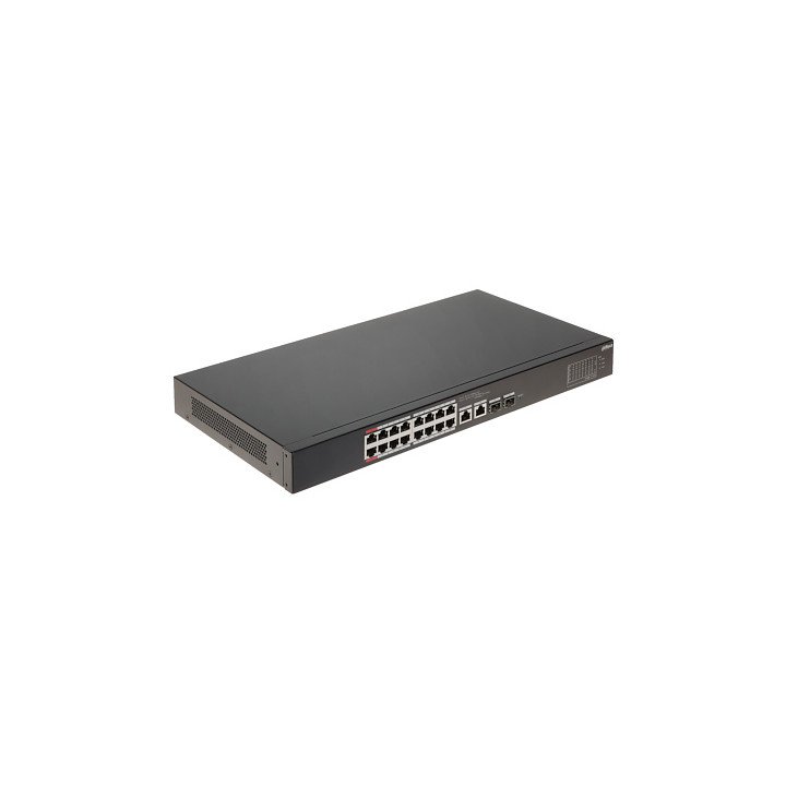 DAHUA CS4218-16ET-240 16-портовый PoE+ коммутатор 240W