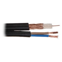 CCTV коаксиальный кабель RG-59+2x0,75 200м