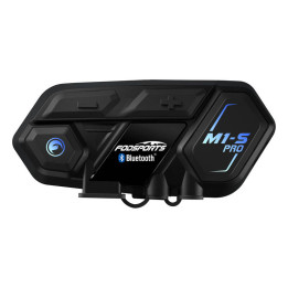 Fodsports M1-S Pro motocikla domofons (melns)