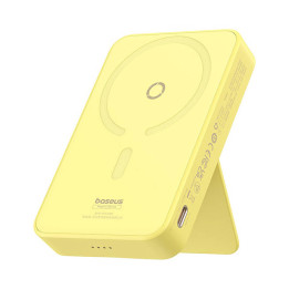 Powerbank Baseus MagPro Magnetic 5000мАч 20Вт, MagSafe (желтый)