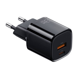 Lādētājs Mcdodo Nano GaN CH-0151, USB + USB-C, 33 W (melns)