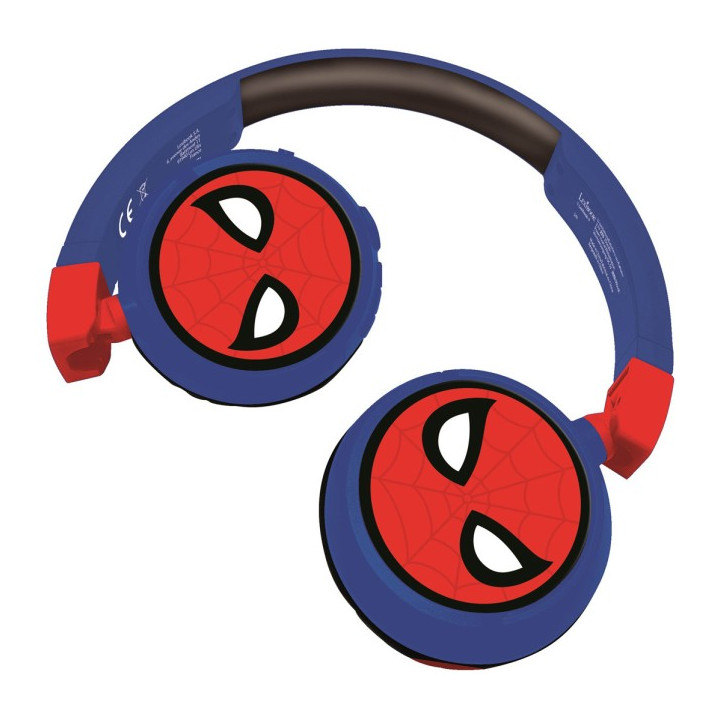 Lexibook Spiderman Складные Bluetooth-наушники 2-в-1