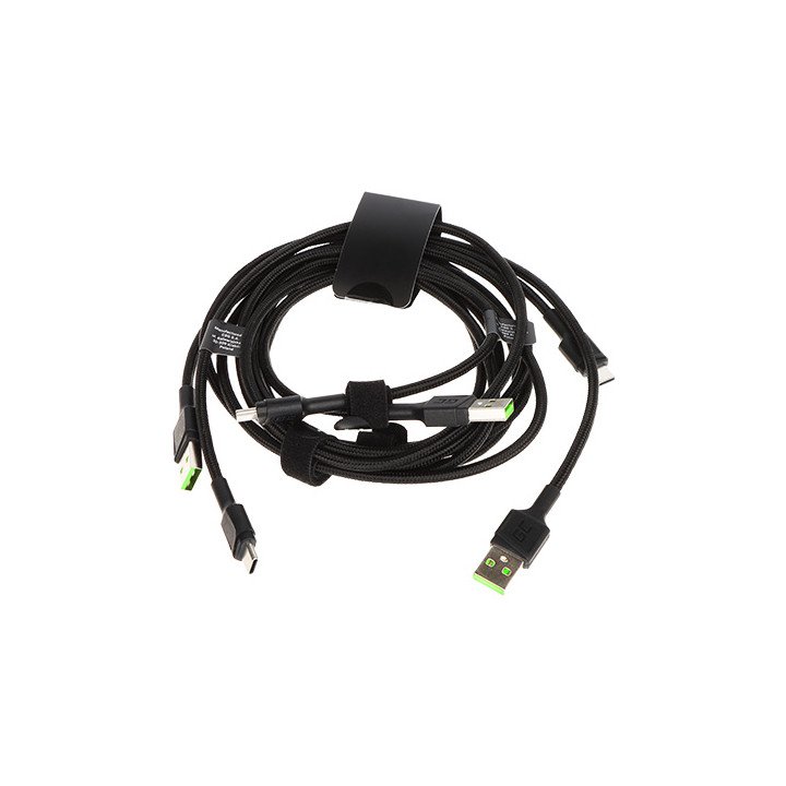 Green Cell KABGCSET01-GC RJ45 набор кабелей 3 шт.