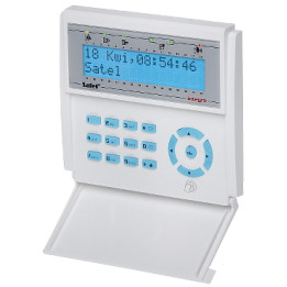 SIGNALIZĀCIJAS VADĪBAS PANEĻA TASTATARA INT-KLCDR-BL SATEL