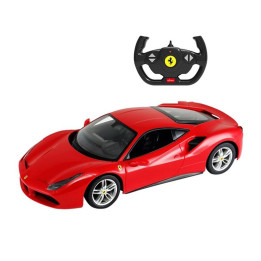 RASTAR 1:14 RC tālvadības automašīna Ferrari 488 GTB (sarkana)