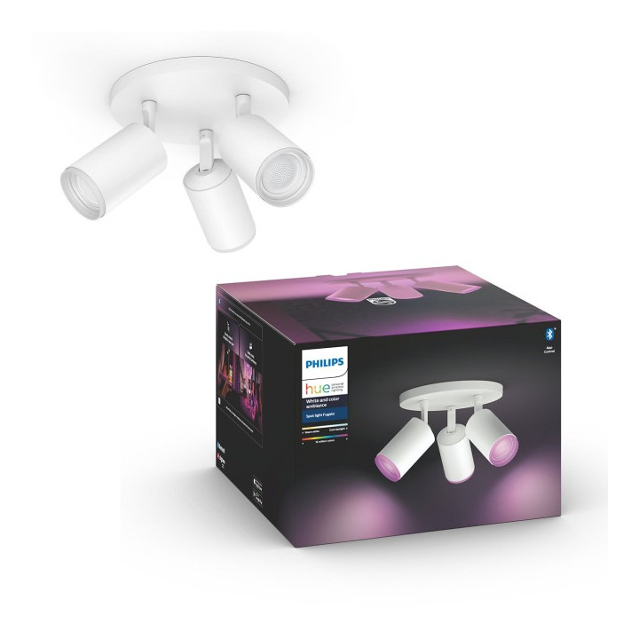 Philips Hue Fugato пластина/спираль белая 3x5,7 Вт BT