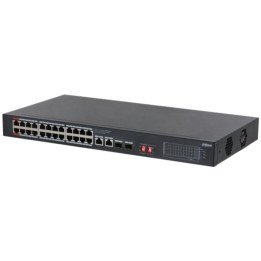 DAHUA S3228-24GT-375 24-портовый PoE+ коммутатор 375W