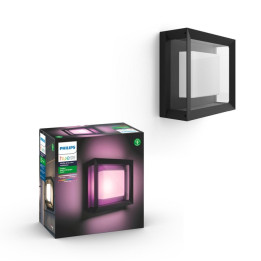 Philips Hue Econic RGBW kvadrātveida sienas lampa