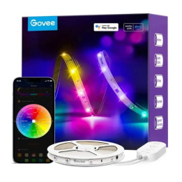 Govee H618C pamata LED sloksnes gaisma 10m | Taśma LED | Wi-Fi, Bluetooth, RGBIC