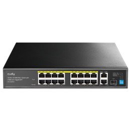 CUDY FS1018PS1 16-Port PoE Switch with SFP Uplink