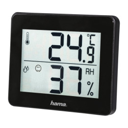 Hama termometrs/higrometrs TH-130 melns
