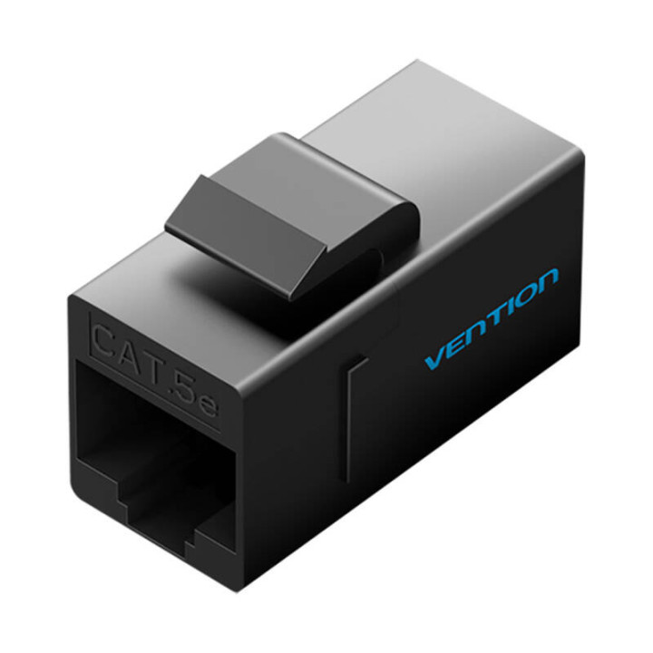Modulārs Cat.5E UTP savienotājs Vention VDD-B07-B Melns