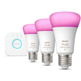 Philips Hue tilts + 3x E27 9W RGBW