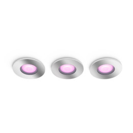 Philips Hue Xamento padziļināts hroms 3x5,7W
