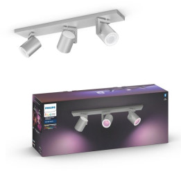 Потолочный светильник Philips Hue Argenta пластина/спираль алюминий 3x5,7 Вт